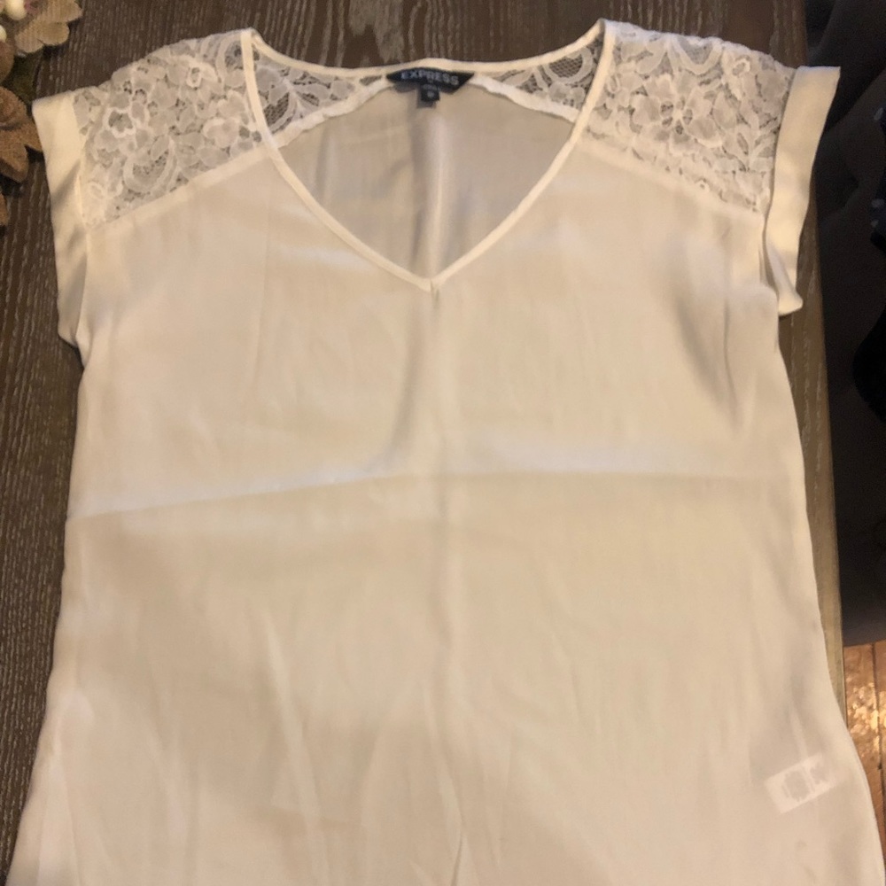 Express white blouse